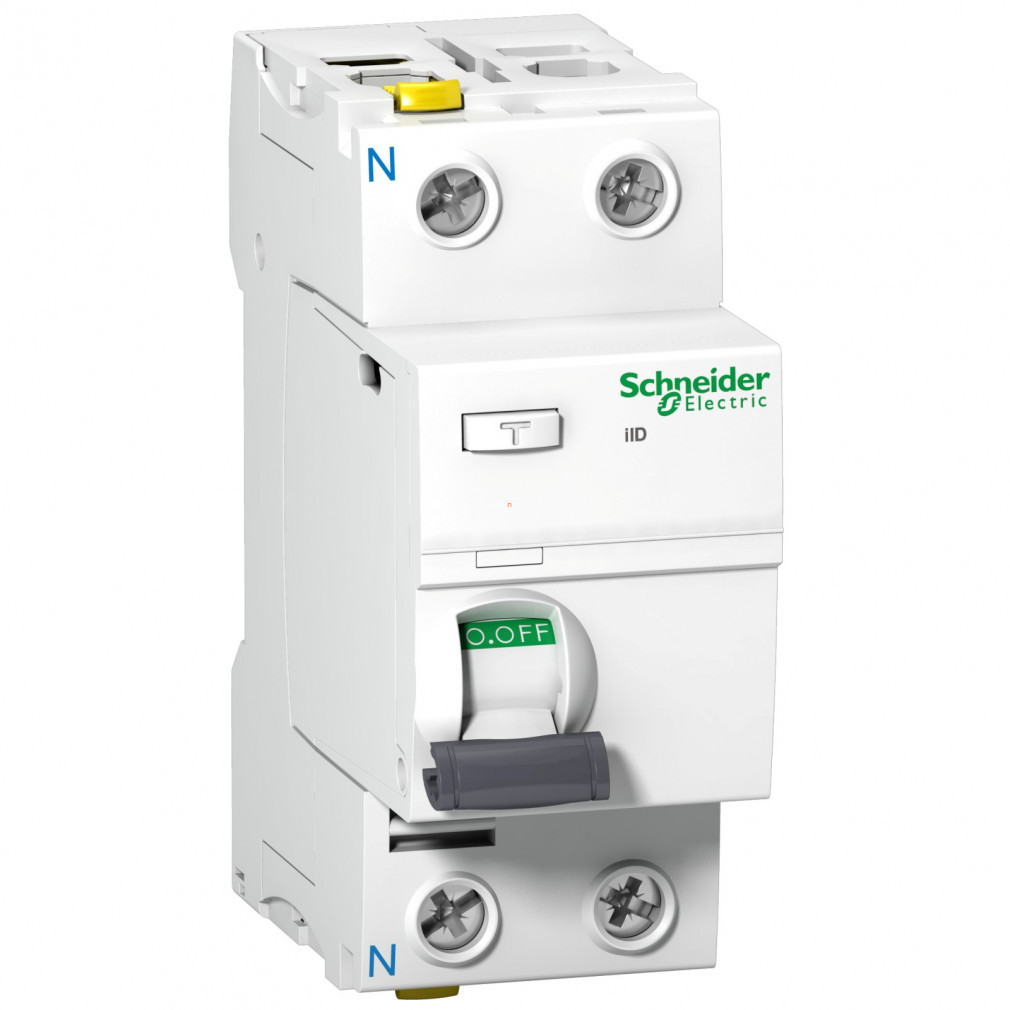 Schneider ACTI9 iID întrerupător de protecție a curentului, clasa A, 2P, 40A, 30mA A9Z21240