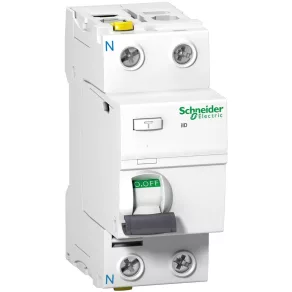 Întrerupător Schneider, clasa A, 2P, 80A, 300mA (Acti9iID)