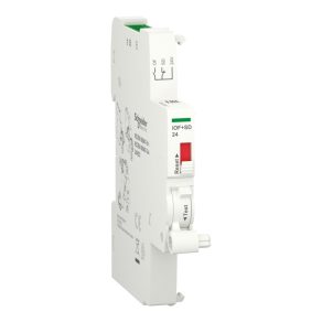   Schneider Electric Acti9 iC60 - A9A26897 - indicator și indicator de defect contact auxiliar, 24 VCC, conexiune PLC TI24, dublu deschidere/închidere