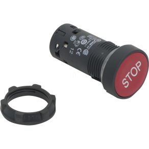   Schneider Electric Harmony XB7 - XB7NA4234 - buton, roșu - 1NC - alb „STOP”