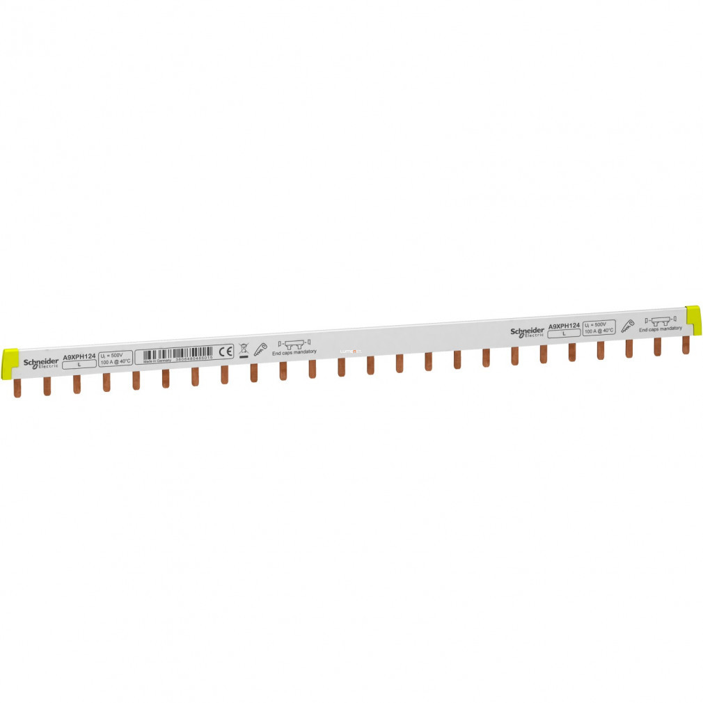 Schneider ACTI9 bară colectoare secționabilă 100A, 1P, 24M (A9XPH124)