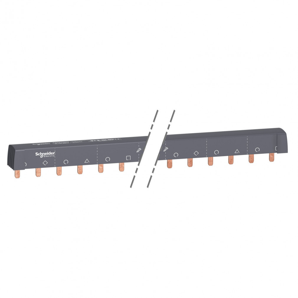 Schneider ACTI9 bară colectoare secționabilă 100A, 3P+N, 24M A9XPH524