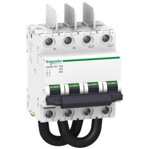   Schneider Electric Acti9 C60NA - DC, SW60 - DC, C120NA - DC - A9N61690 - întrerupător de sarcină, 2P, 25A, 800VDC