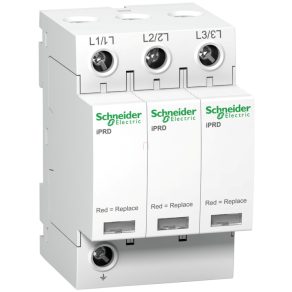  Schneider Electric Acti9 iPRD - A9L08300 - descărcător de supratensiune cu inserție înlocuibilă 8 kA, 3P, 350 V