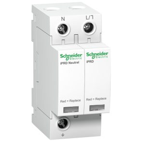  Schneider Electric Acti9 iPRD - A9L08500 - descărcător de supratensiune cu inserție înlocuibilă, 8 kA, 1P-N, 350 V