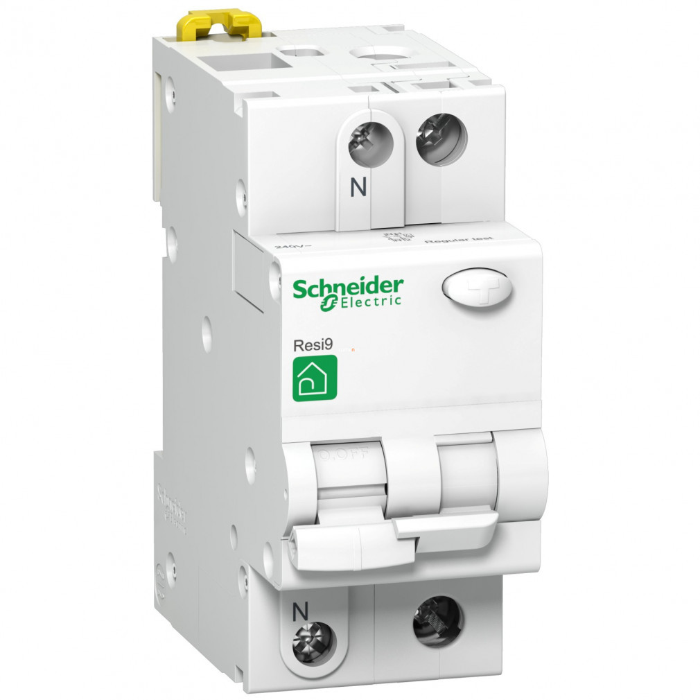 Dispozitiv de protecție electrică Schneider 1P+N C 6A 4,5kA 30mA, clasa AC (R9D31206)