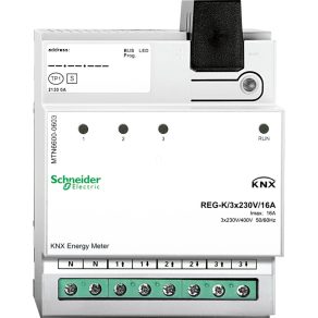   Schneider Electric KNX - Contor de energie electrică MTN6600-0603 REG-K/3x230V/16A