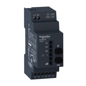   Schneider Electric Harmony XB5R - ZBRRD - unitate receptoare configurabilă, 2 ieșiri releu, monostabilă/bistabilă, 24 - 240 V c.a./c.c.