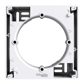   Schneider Electric Asfora - EPH6100121 - Cadru extractor simplu, stivuibil orizontal, alb