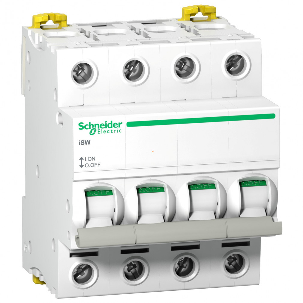 Schneider ACTI9 iSW întrerupător de sarcină, 4P, 40A, 415AC (A9S65440)