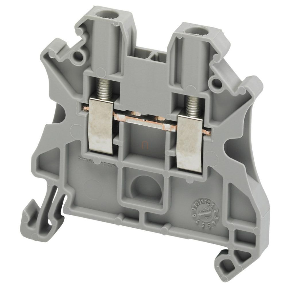 NSYTRV22 Conector cu un singur nivel cu șurub 1x1 conexiune 5,2 mm 2,5 mm2 24A Schneider