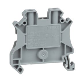   Blocuri terminale Schneider Electric Linergy TR - NSYTRV42 - Terminal jumper cu un singur nivel, cu șurub, conexiune 1x1, 6,2 mm, 4 mm2, 32 A - es
