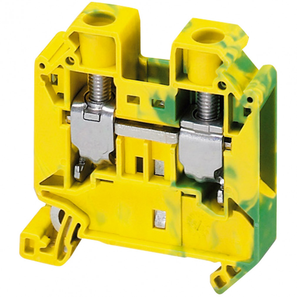 Schneider clemă de împământare cu un singur nivel, cu șurub, conexiune 1x1, 12,2 mm, 16 mm2, verde-galben, 101A (NSYTRV162PE)