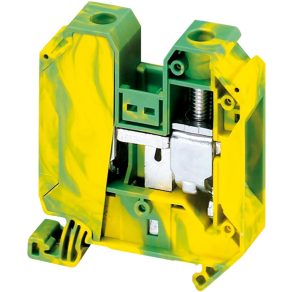   Blocuri terminale Schneider Electric Linergy TR - NSYTRV352PE - Terminal de împământare cu un singur nivel, cu șurub, conexiune 1x1, 16 mm, 35 mm2, 125 A - verde - galben