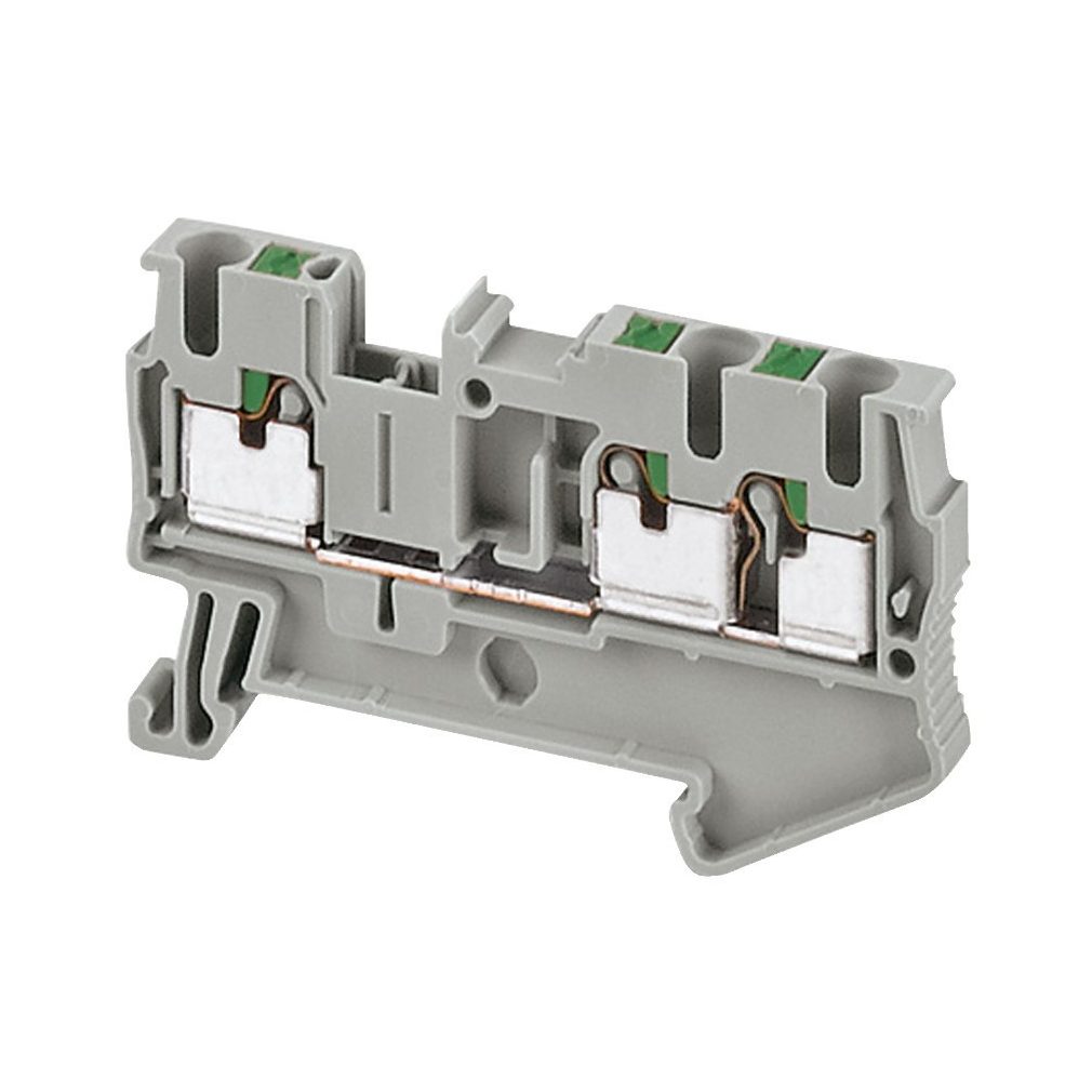 Schneider clemă de legătură cu arc direct, cu un singur nivel, conexiune 1x2, 5,2 mm, 2,5 mm2, 24 A, NSYTRP23