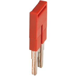   Blocuri terminale Schneider Electric Linergy TR - NSYTRAL22 - Jumper plug-in 2 pini 2,5 mm² pentru bloc terminal roșu