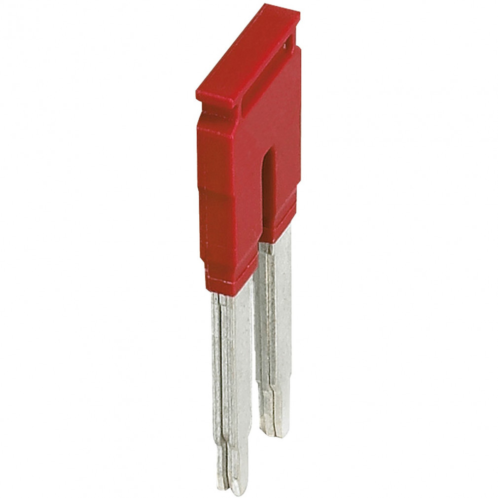 Schneider conector de legătură 2 picioare pentru clemă de 10 mm2 roșu (NSYTRAL102)