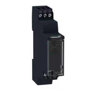   Relé temporizate Schneider Electric Harmony - RE17LCBM - releu temporizat cu întârziere la decuplare, funcție C, 1 SSR, 700 mA, 24 - 240 V c.a./c.c.