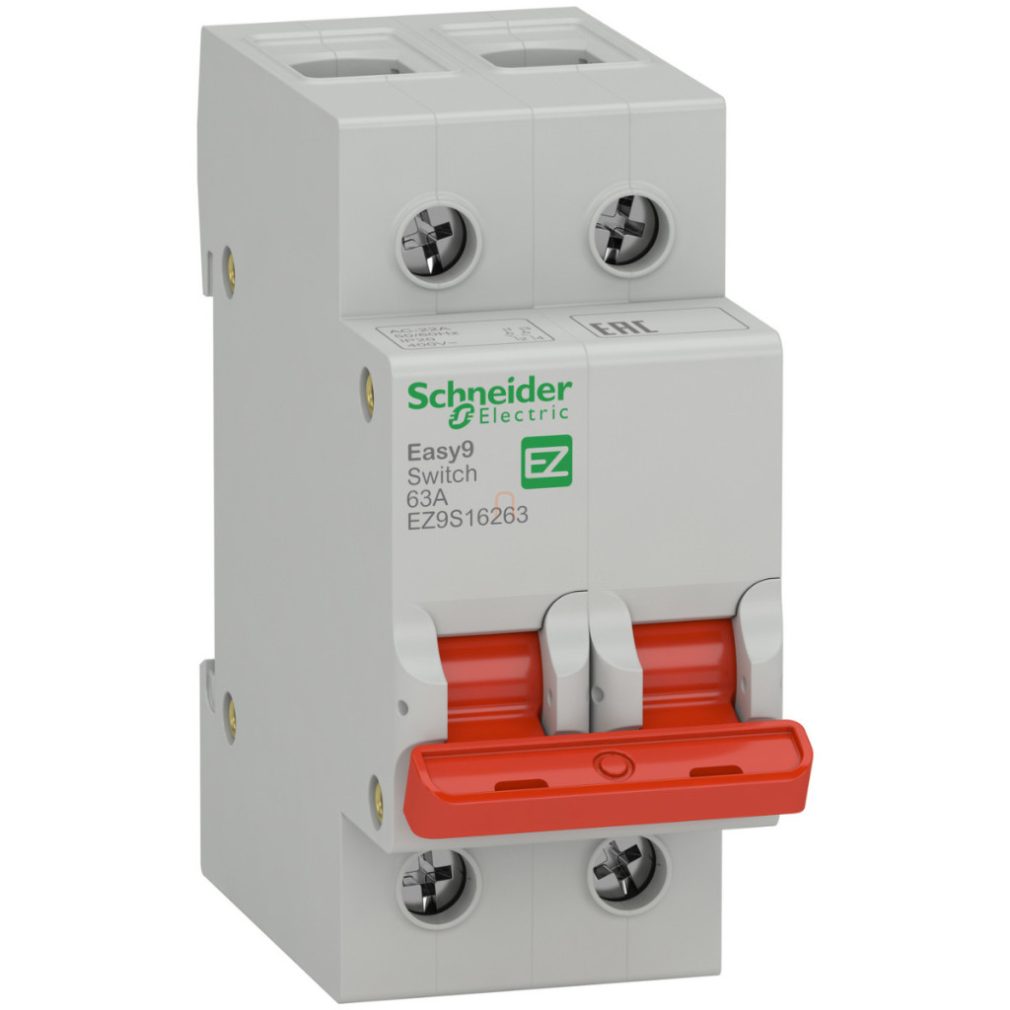 Schneider Easy9 Pro întrerupător secțional 2P 63A (EZ9S16263)