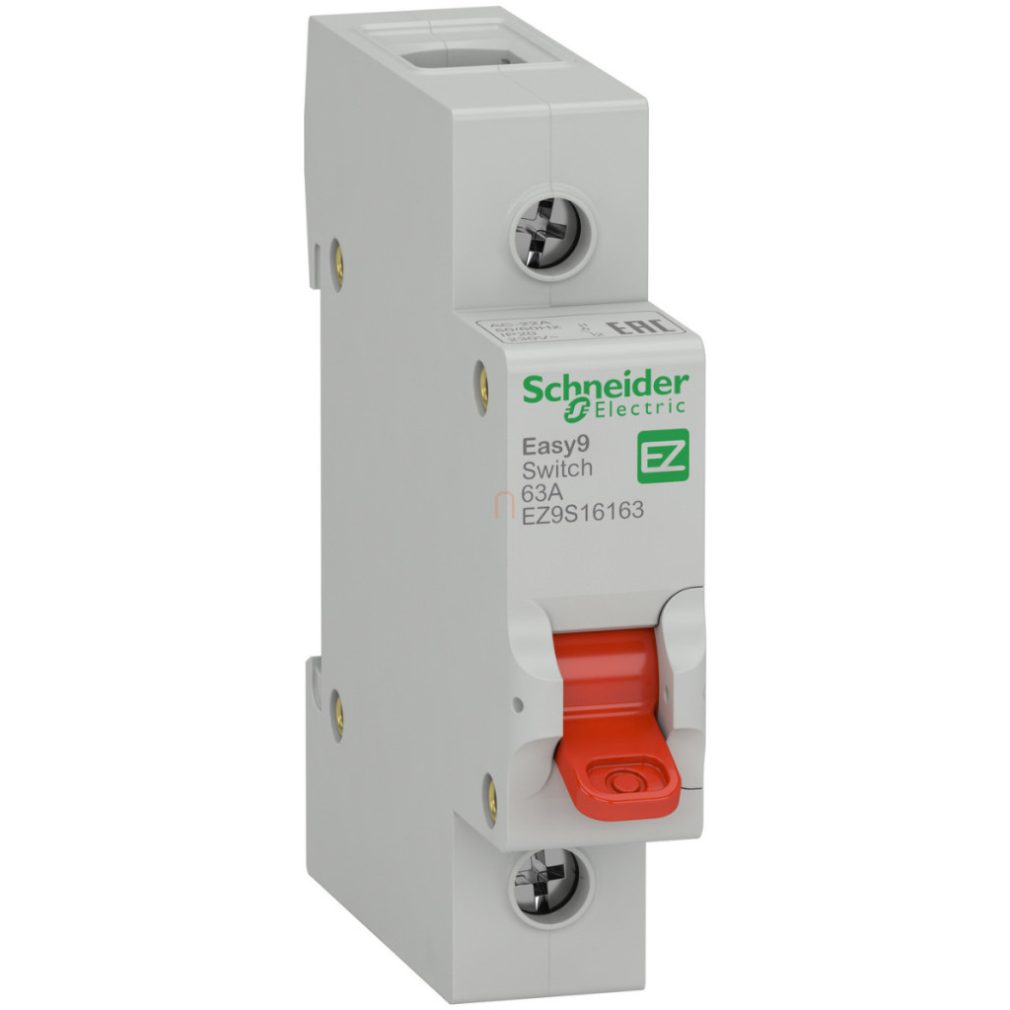 Schneider Easy9 Pro întrerupător secțional 1P 63A (EZ9S16163)