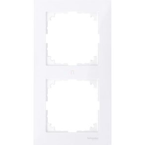   Schneider Electric Merten M-Pure - MTN4020-3625 - cadru dublu, alb activ