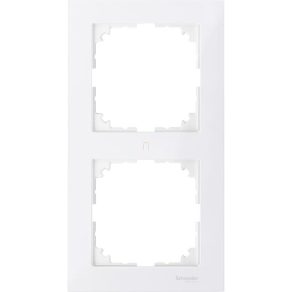   Schneider Electric Merten M-Pure - MTN4020-3619 - cadru dublu, alb polar