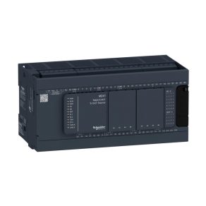  Schneider Electric Modicon M241 - TM241C40T - PLC pentru controlul mașinilor, 40 I/O, ieșire tranzistor (sursă), RS232/RS485, RS485, 24 VCC