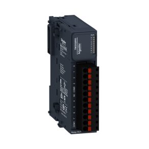   Schneider Electric Modicon TM3 - TM3DQ8RG - modul de expansiune, 8 ieșiri releu digitale, 24 VCC, cu arc