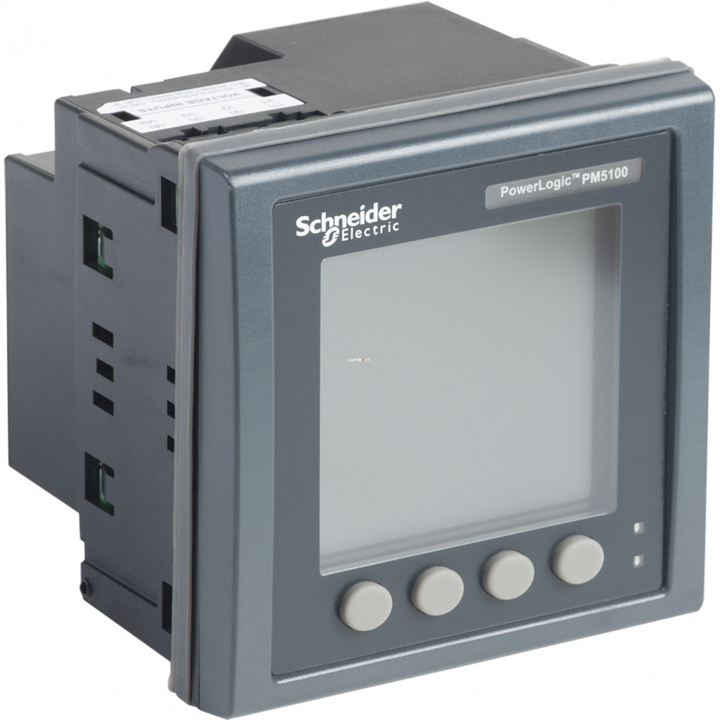 Contor de putere Schneider, RS 485 (Modbus), jurnal min/max, alarme, DO (kWh), 100-415 V AC (METSEPM5110)