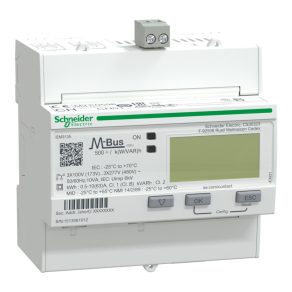   Seria Schneider Electric iEM3000 - A9MEM3135 - Contor digital de energie electrică, 3F, 63A, M-Bus, MID