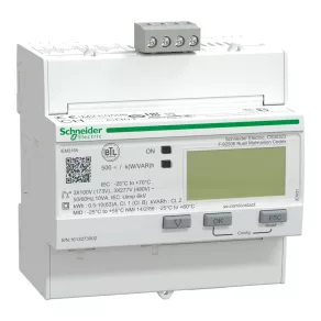   Schneider Electric seria iEM3000 - A9MEM3165 - Contor digital de energie, 3F, 63 A, Bacnet, MID