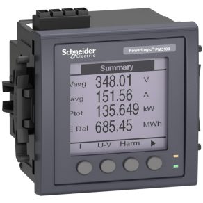   Schneider Electric PM5111 - Contor de energie METSEPM5111, MID, RS 485 (Modbus), jurnal min/max, alarme, DO (kWh), 100 - 415 V c.a.