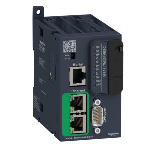  Schneider Electric Modicon M251 - TM251MESC - PLC de control al mașinii pentru arhitectură I/O distribuită, RS232/RS485, Ethernet Modbus TCP/IP, CANopen, 24 VCC