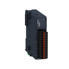   Schneider Electric Modicon TM3 - TM3TM3G - modul de expansiune, 2 intrări analogice, 1 ieșire, +/-10V / 0-10V / 0-20mA / 4-20mA / termocuplu / senzor termistor, cu arc
