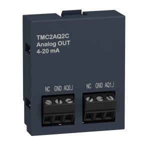   Schneider Electric Modicon M221 - TMC2AQ2C - Placă de semnal TMC, 2 ieșiri analogice (4-20 mA), 12 biți