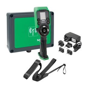   Schneider Electric Harmony eXLhoist - XARSK8D18W - kit de control wireless pentru macara (cablu + încărcător + etichetă + receptor) 24 - 240 V c.a./c.c., 18I+20O, 6+2 butoane + afișaj
