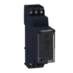   Relee temporizate Schneider Electric Harmony - RE22R1QMU - releu temporizat de pornire stea-triunghi, Q, 1CO, 8 A, 24 Vcc/24 - 240 Vca