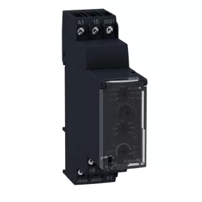   Relee temporizate Schneider Electric Harmony - RE22R2MMU - releu temporizat multifuncțional, 10 funcții, 2CO, 24 VCC/24 - 240 VCA