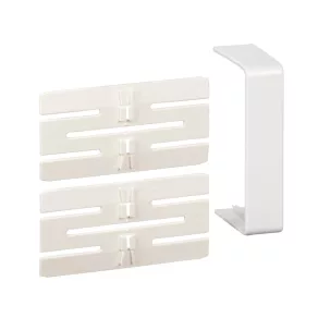   Schneider Electric OptiLine 45 - ISM10206P - Placă de acoperire +2 extensie 95x55 mm, plastic, alb polar