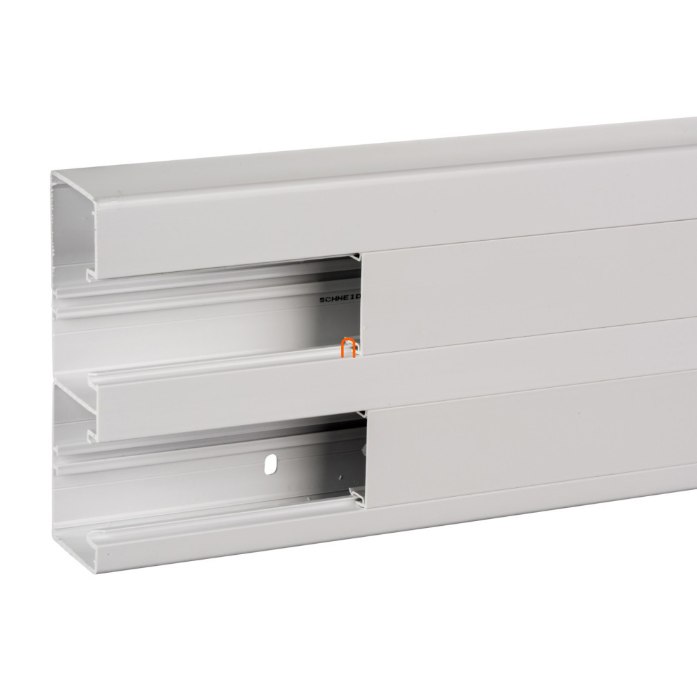 OPTILINE 45 canal pentru cabluri cu capac 165x55 mm, plastic, alb polar ISM10400P Schneider