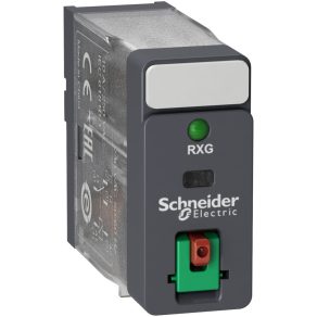   Relee electromecanice Schneider Electric Harmony - RXG12F7 - Releu de interfață RXG, 1CO, 10A, 120VAC, buton de testare, LED