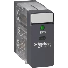   Relee electromecanice Schneider Electric Harmony - RXG23B7 - Releu de interfață RXG, 2CO, 5A, 24VAC, LED
