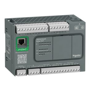   Schneider Electric Modicon Easy M200 - TM200CE24R - PLC, 24 I/O1xRS485, 1xEthernet, ieșire releu, 230 VAC