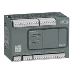   Schneider Electric Modicon Easy M200 - TM200C24T - PLC, 24 I/O1xRS485, ieșire tranzistor (sursă), 24 VCC