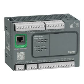   Schneider Electric Modicon Easy M200 - TM200CE24T - PLC, 24 I/O1xRS485, 1xEthernet, ieșire tranzistor (sursă), 24 VCC