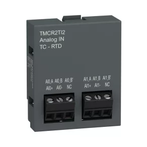   Schneider Electric Modicon Easy M200 - TMCR2TI2 - Modul de expansiune TMC, 2 intrări de temperatură