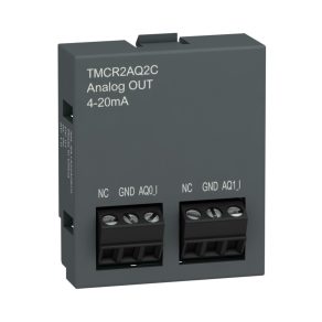   Schneider Electric Modicon Easy M200 - TMCR2AQ2C - Modul de expansiune TMC, 2AO, 4-20mA