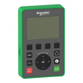   Schneider Electric Altivar Process ATV600 - VW3A1111 - accesoriu convertor de frecvență, terminal cu afișaj grafic, 240 x 160 pixeli, IP65, pentru unități ATV340 - 600 - 900