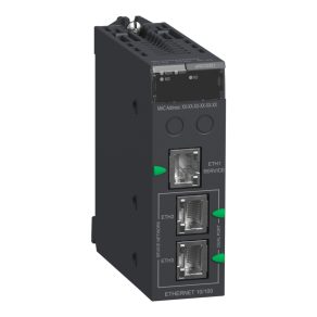  Schneider Electric Modicon M580 - BMENOC0301 - modul de comunicație, Ethernet IP / Modbus TCP/IP