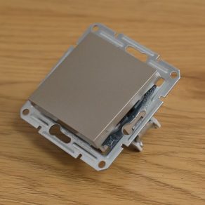   Schneider Electric Asfora - EPH0100169 - Întrerupător unipolar, conexiune cu arc, bronz (101)